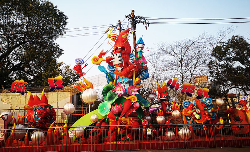 美食彩灯,彩灯制作,