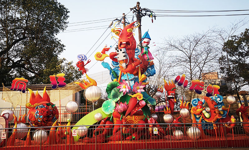美食彩灯,彩灯制作,