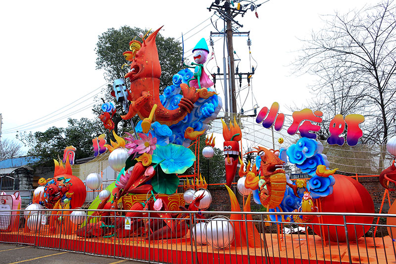 美食彩灯,彩灯制作,