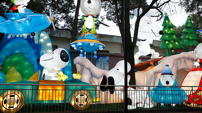 动漫彩灯，彩灯制作，