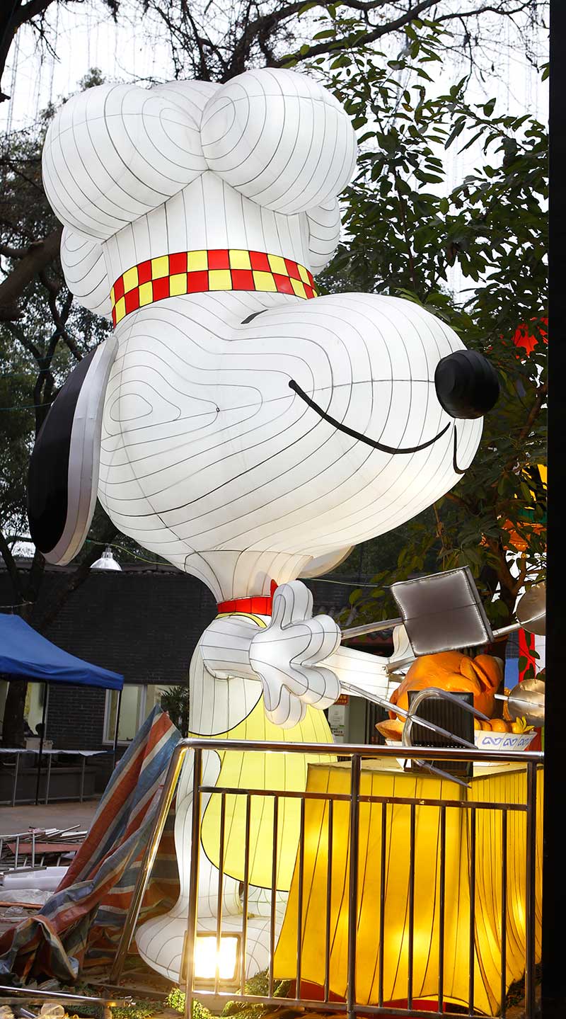 动漫彩灯，彩灯制作，