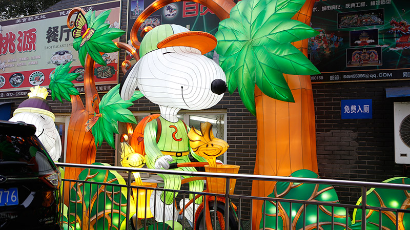 动漫彩灯，彩灯制作，