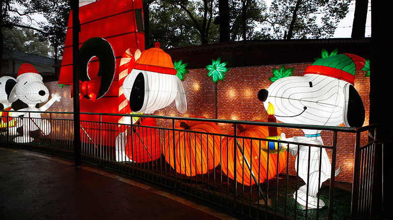 动漫彩灯，彩灯制作，