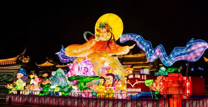 自贡彩灯，彩灯，