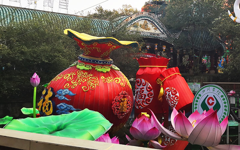 花灯制作,彩灯花灯,自贡彩灯,