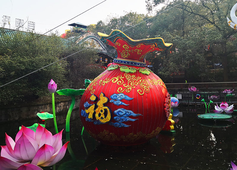 花灯制作,彩灯花灯,自贡彩灯,