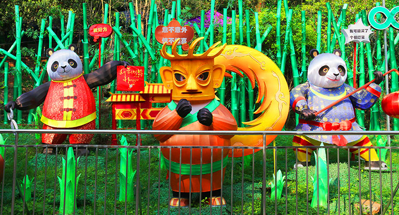 动漫彩灯,灯会制作,灯会展出,