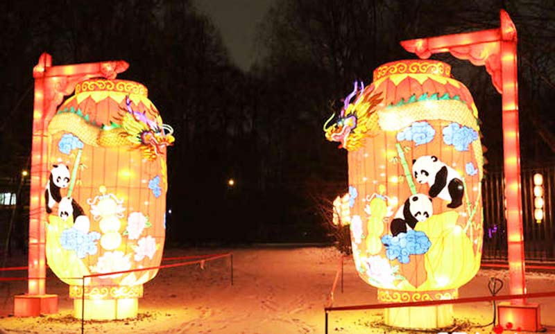 中国彩灯节，自贡彩灯，传统彩灯，