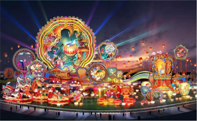 自贡国际恐龙灯会,自贡灯会,中华彩灯大世界,