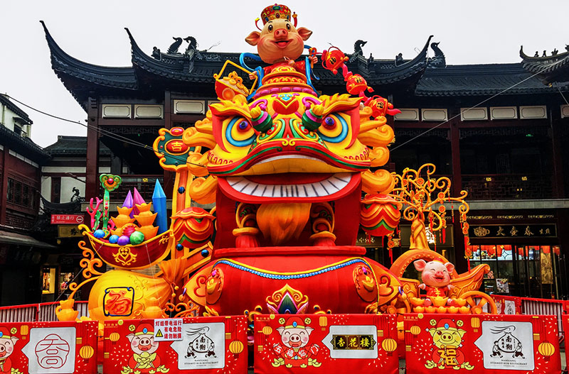 舞狮花灯,花灯制作,