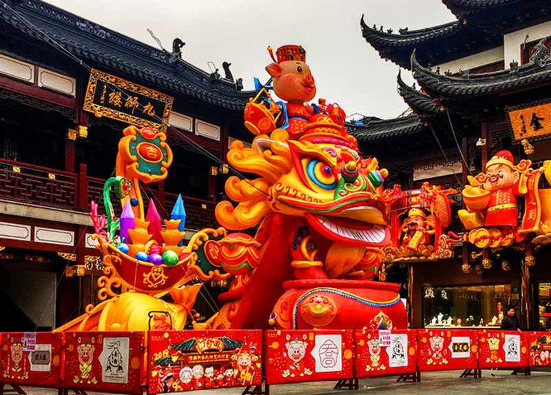 舞狮花灯,花灯制作,