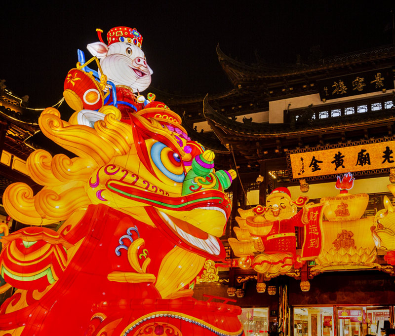 舞狮花灯,花灯制作,