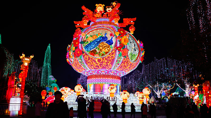自贡盛大彩灯是自贡彩灯、自贡花灯、自贡宫灯、自贡灯会、春节彩灯、春节花灯、国庆彩灯、国庆花灯制作厂家中的佼佼者！