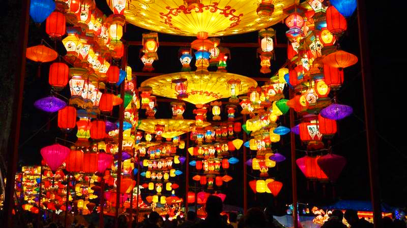 2020自贡灯会赏析——精品廊灯《万家灯火》