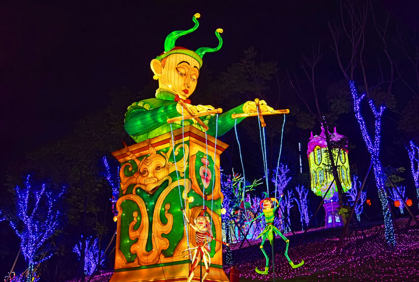 2020自贡灯会赏析——童话城堡主题彩灯（花灯）