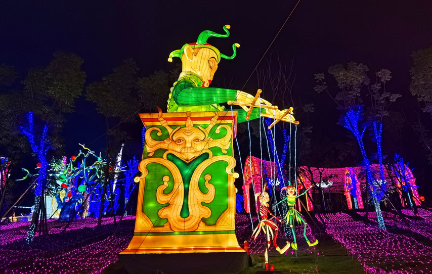 2020自贡灯会赏析——童话城堡主题彩灯（花灯）