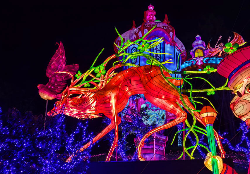 2020自贡灯会赏析——童话城堡主题彩灯(花灯)